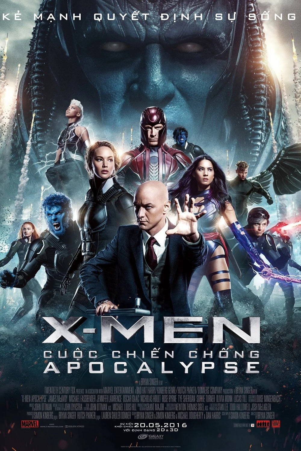 Xem phim X-Men 8: Cuộc Chiến Chống Apocalypse - X-Men: Apocalypse