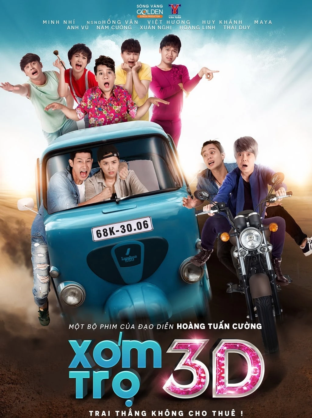 Xem phim Xóm Trọ 3D - The Alley Of Love
