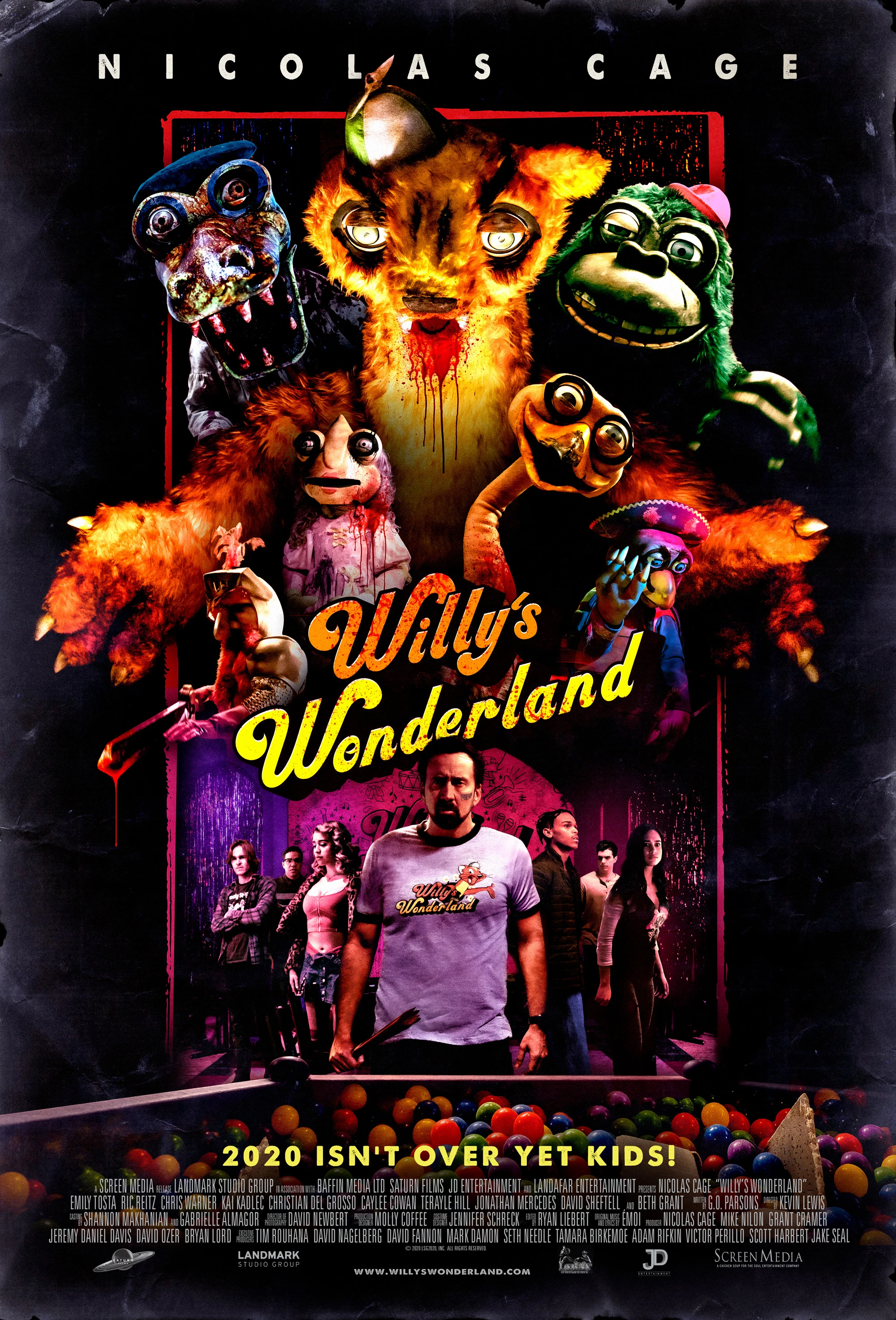 Xem phim Xứ Sở Diệu Kỳ Của Willy - Willy's Wonderland