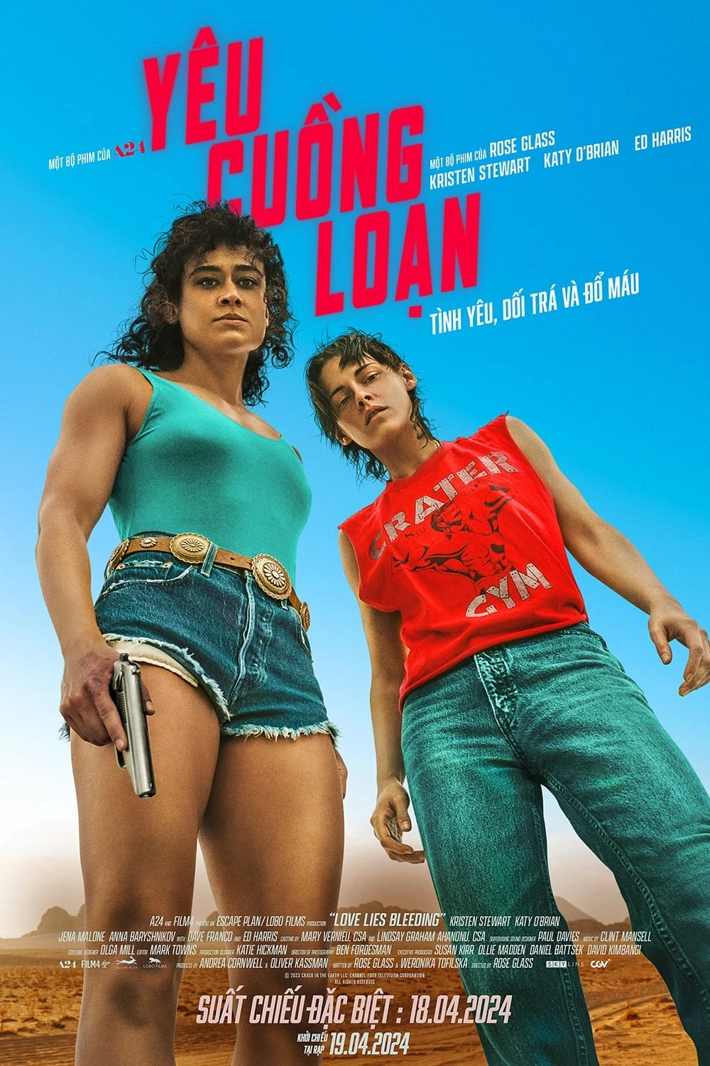 Xem phim Yêu Cuồng Loạn - Love Lies Bleeding